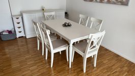 Wohnzimmermöbel – Esstisch – Schränke – Kommoden etc.