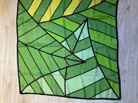 Vintage Seidentuch von Roberta di Camerino Venedig 88x88cm