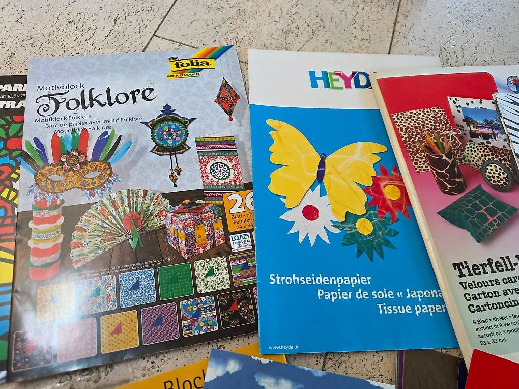 Papiere: Bastelpapier,  Karton – Neu (gemäss Beschreibung) aus Bünzen von Floh99 2