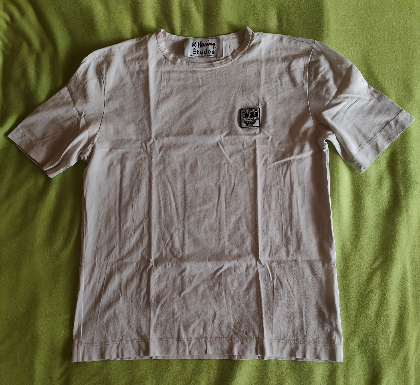 T-shirt: Keith Haring x Études T-Shirt, weiss – Usato da Einsiedeln venduto da RaphaelSimeon