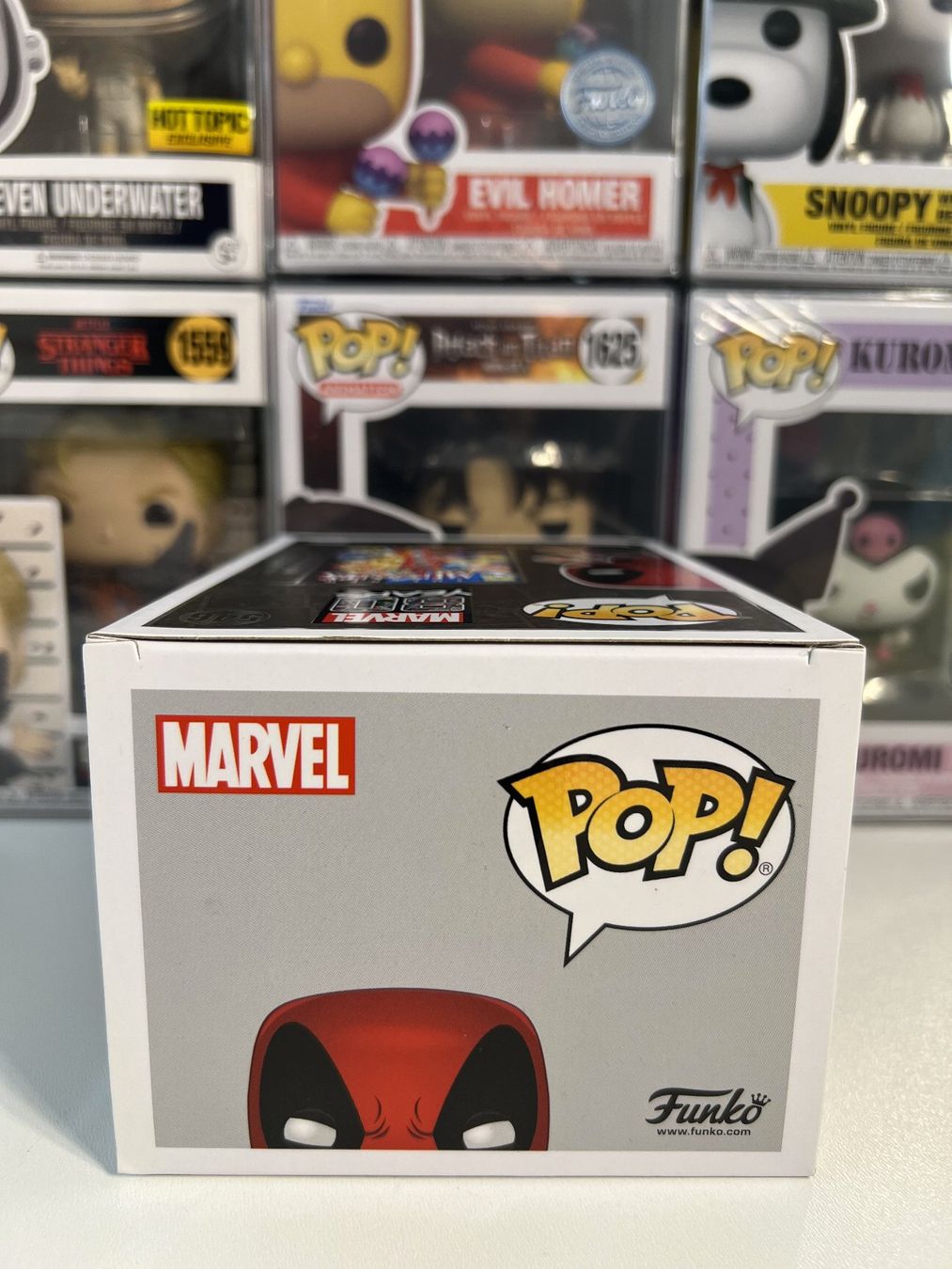 Funko Statuette: Funko POP! Marvel Deadpool (Gun & Sword First Appearance) – Nuovo e nell'imballaggio originale da Le Mouret venduto da perfectbijou 4