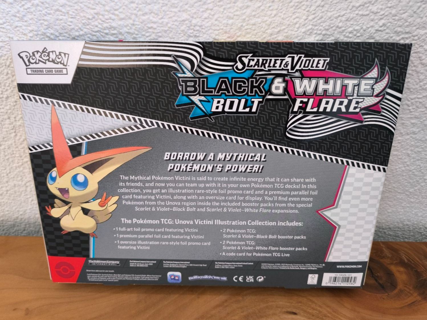 Pokémon Carte collezionabili: Victini Illustration Box Collection Black Bolt White Flare – Nuovo e nell'imballaggio originale da Ballwil venduto da Lutadorx 1