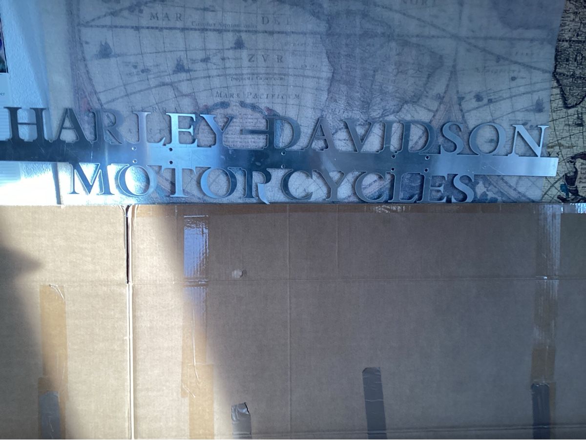 Harley-Davidson Tutte le decorazioni: Grosser Harley-Davidson Schriftzug – Nuovo (secondo la descrizione) da St. Margrethen SG venduto da Dubo07 2