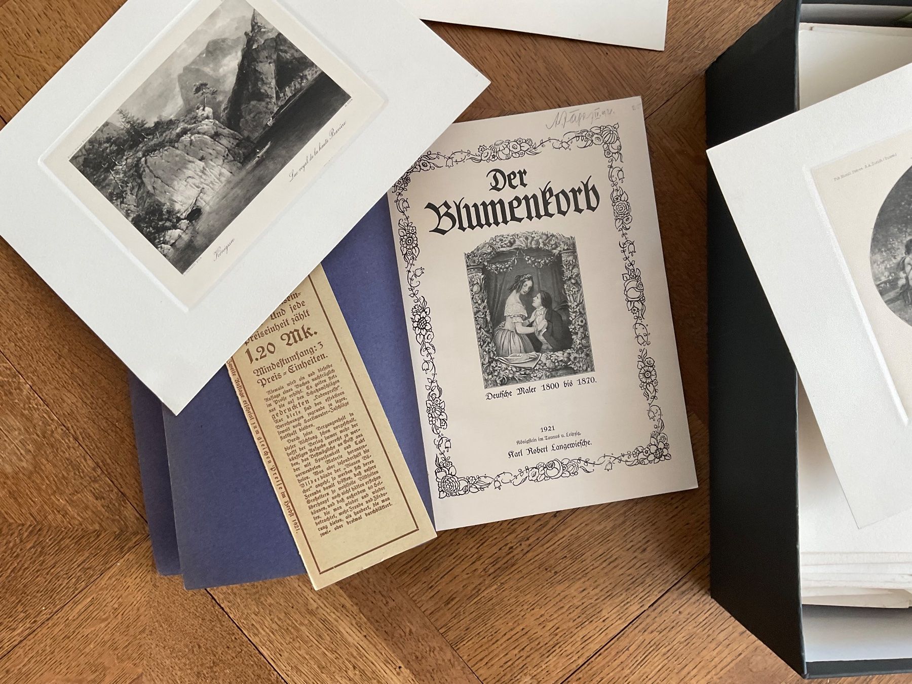 Grafiken & Lithographien: Stich Lithografie Druck Romantik VERSAND 12.- – Gebraucht aus Aarau von Schnabeltier01 3