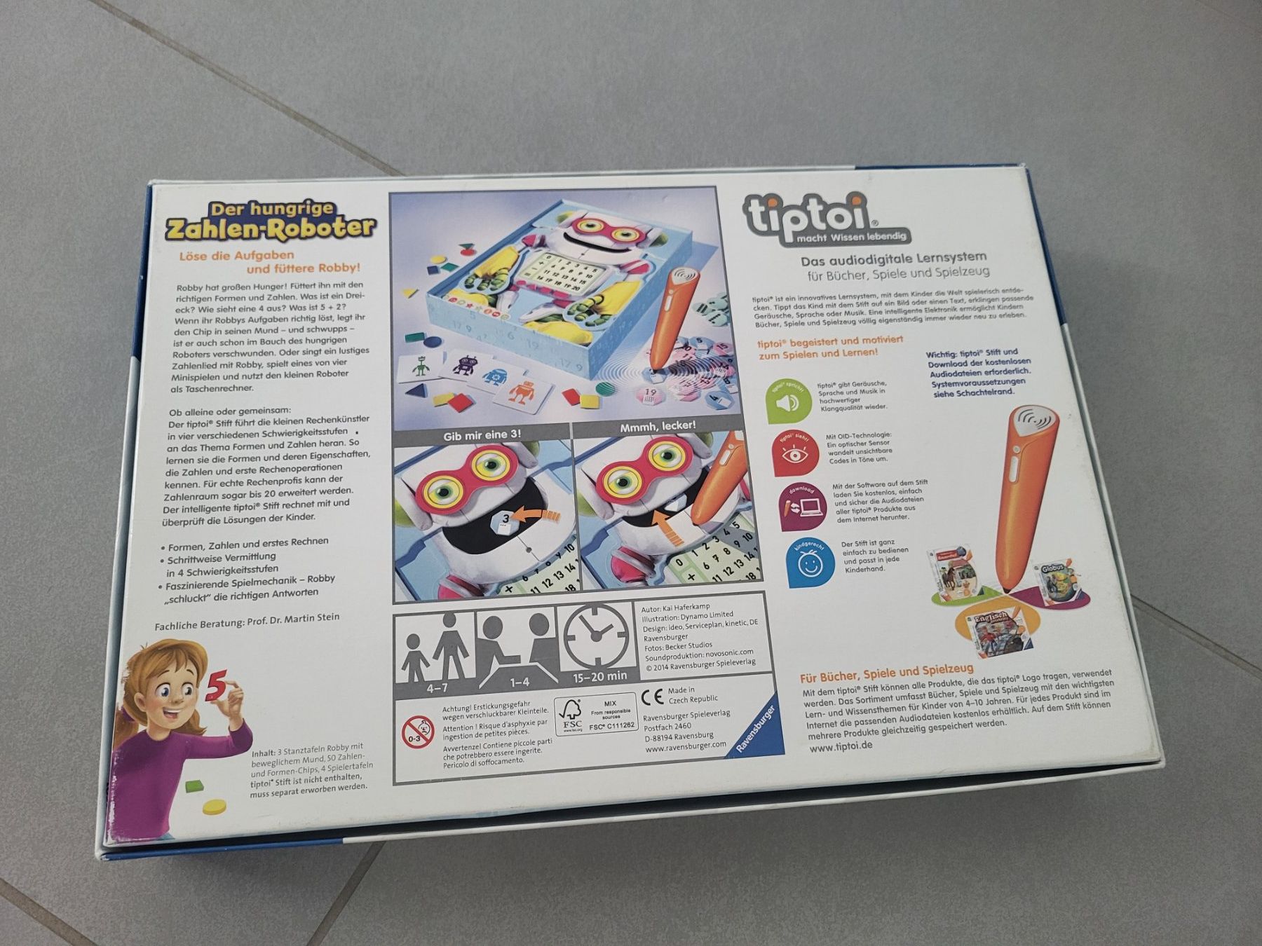 Tiptoi Spiele: Tip Toi Der Zahlen Roboter – Gebraucht aus Boswil von i12i 1