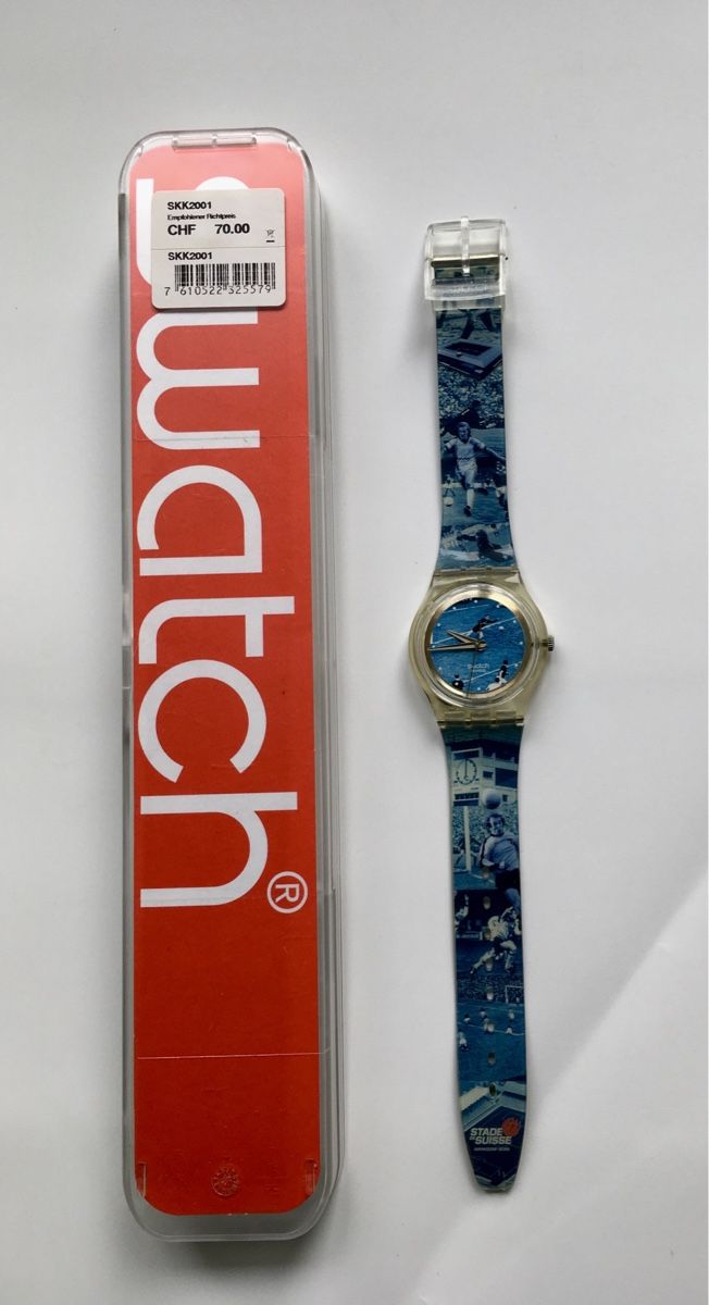Swatch Uhren: Swatch Uhr Stade de Suisse SKK 2001 – Gebraucht aus Baar von Pulsatilla 3