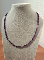 Kette mit Amethyst und Silber