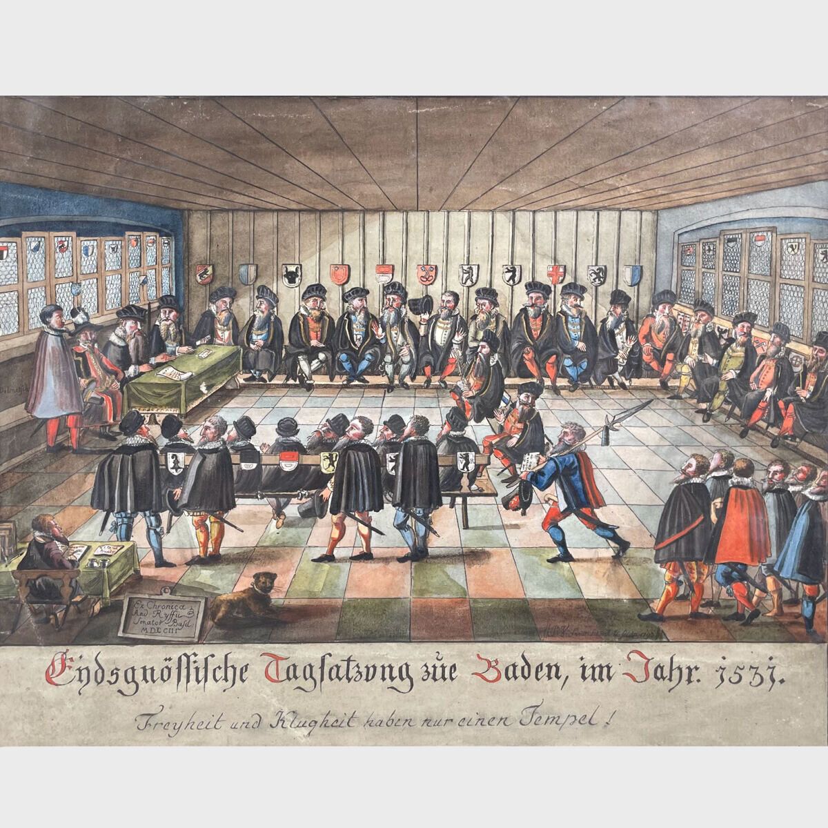 Dipinti: Eidgenössische Tagsatzung 1537  – Usato da Zürich venduto da kunstkauf