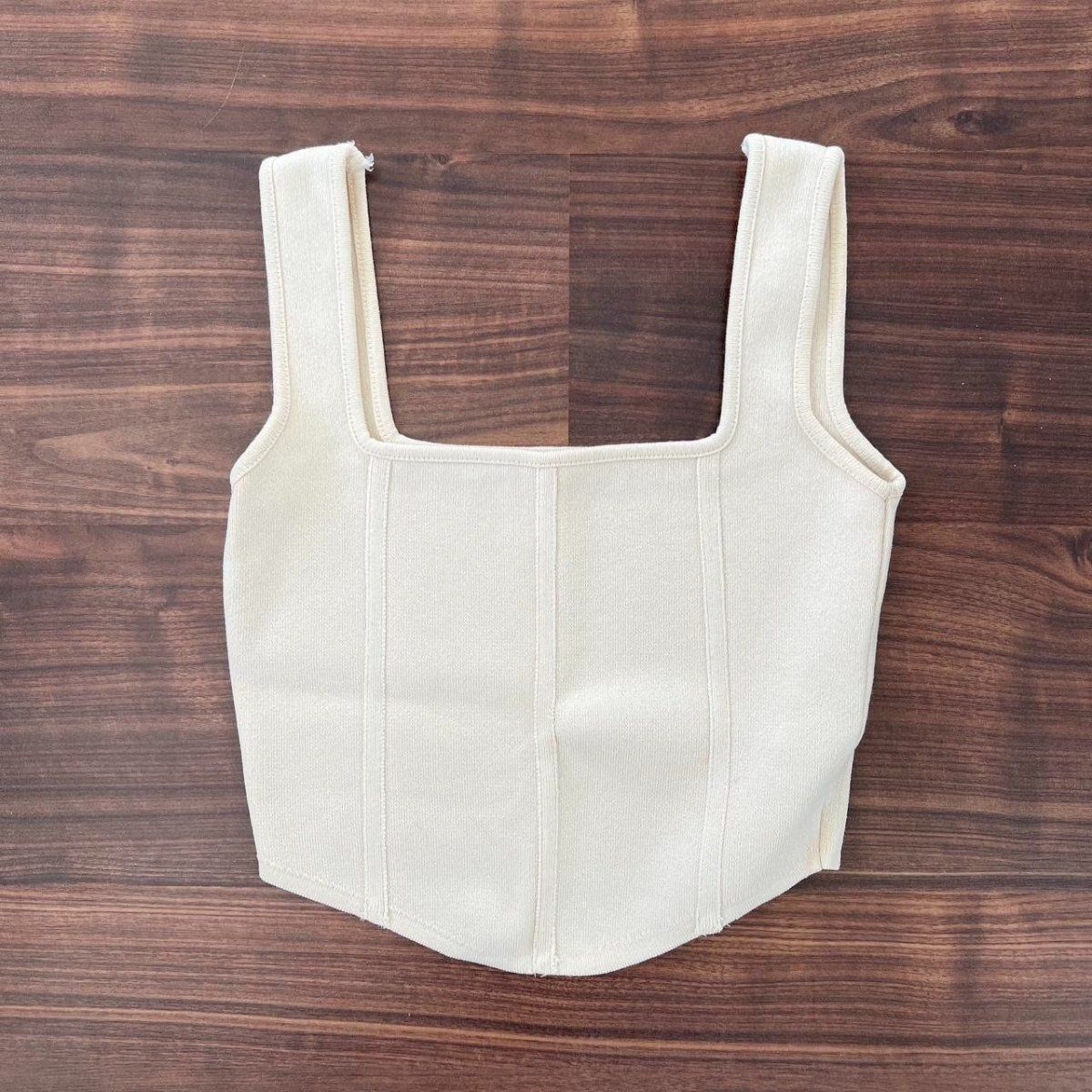 Top: ZARA Top beige, Size M – Usato da Muri b. Bern venduto da SigridW