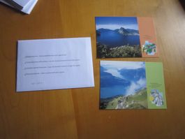 S2 Bildpostkarten 2000 Lago di Lugano und Vierwaldstättersee