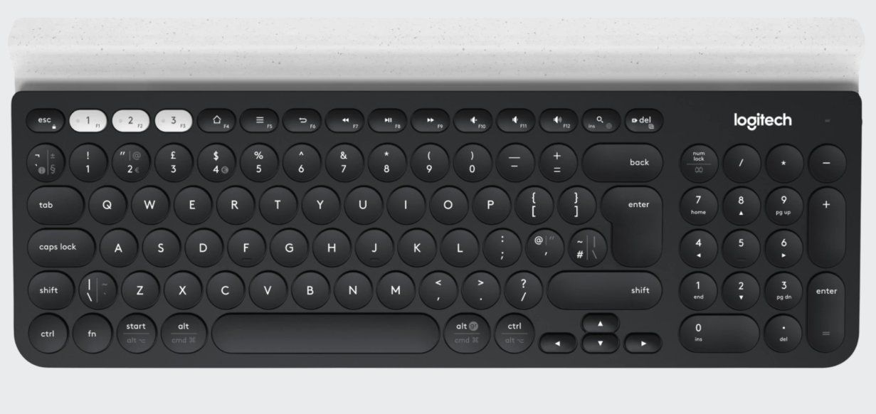 Logitech Tastaturen: Clavier sans fil multidispositif K780 Logitech – Gebraucht aus Boudry von wef_6pgd 1