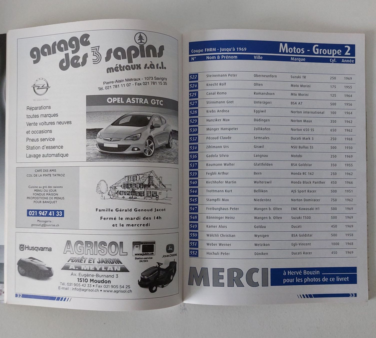 Alfa Romeo Documenti: Programmheft Course de Côte 2013 Corcelles-le-Jorat – Usato da Schenkon venduto da Elbarto007 2
