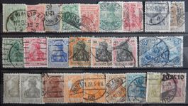 Deutsches Reich Lot mit alten Werten VII