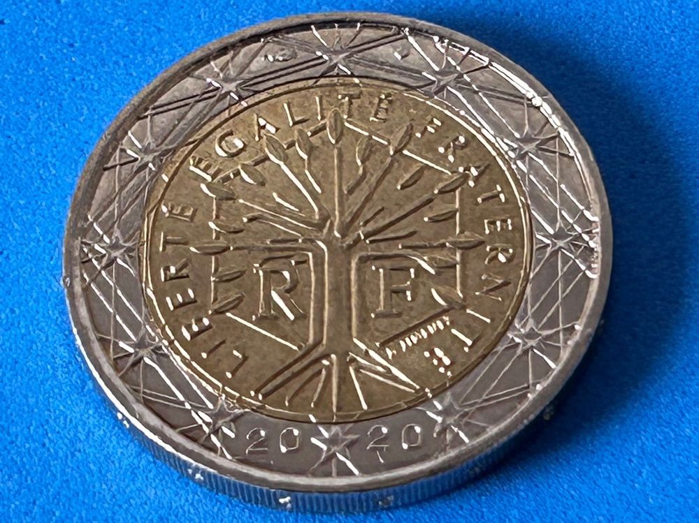 france-2-euro-2nd-map-2020-xf-gebraucht-in-corcelles-ne-f-r-chf-2