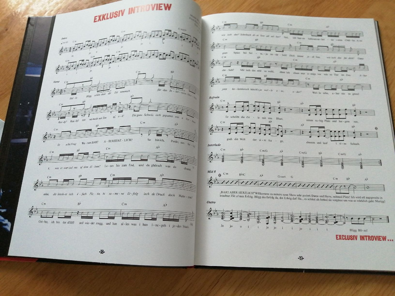 Libri: Bligg Songbuch, Bart Aber Herzlich, mit CD – Nuovo (secondo la descrizione) da Honau venduto da holunder3 6