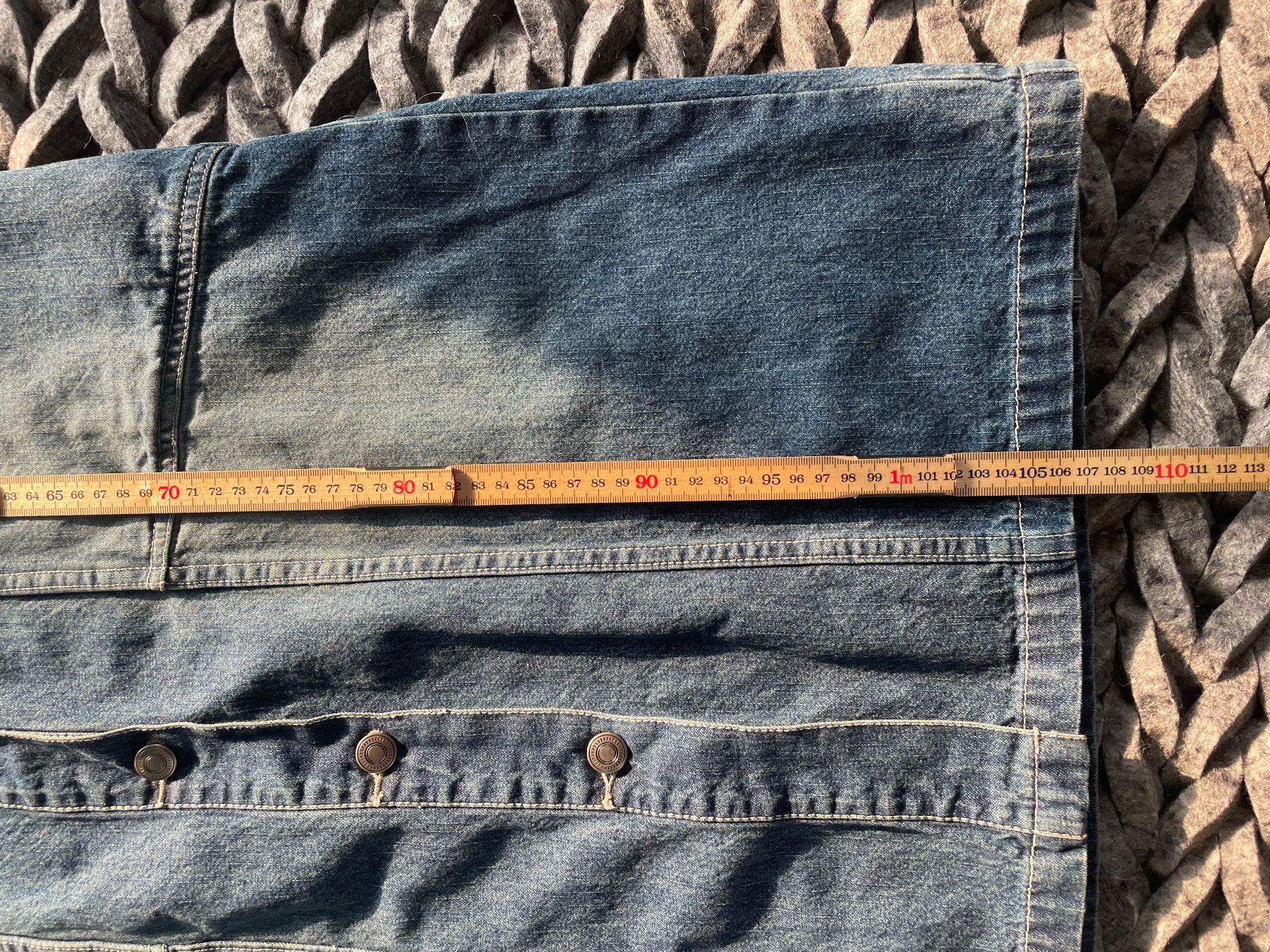 H&M Vestiti: Jeanskleid oder Mantel Hennes blau Grösse 42 – Usato da Coldrerio venduto da Theres2004 8