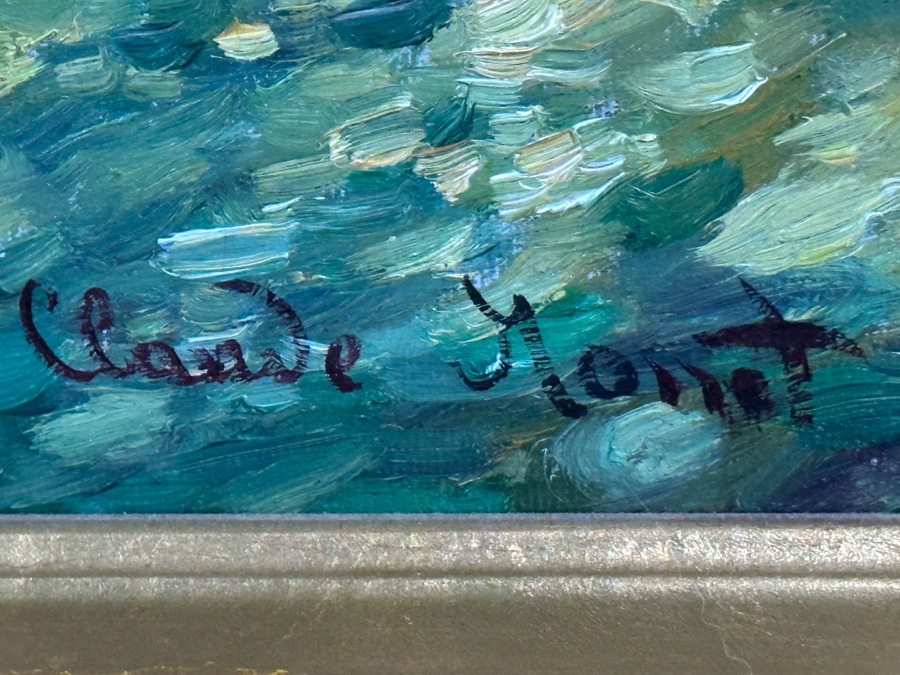 Dipinti: Claude Monet,  Original by Prof. Daniele Dondé – Nuovo (secondo la descrizione) da Sirnach venduto da Piripiri2020 1