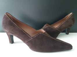 🤎 MAURO TECI FIRENZE Escarpins en cuir marron n° 40 🤎