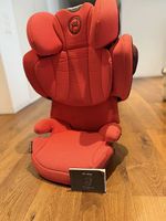 Seggiolino auto Cybex Solution Z i-Fix rosso, come nuovo!
