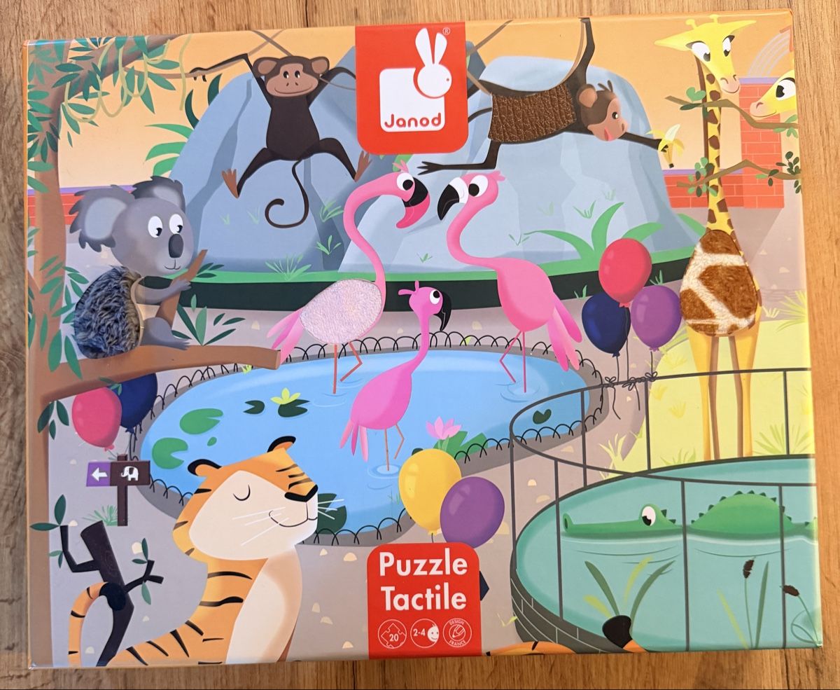 Janod Puzzle: Janod- Puzzle tattile gigante – Usato da Sigirino venduto da RamonaLamboo