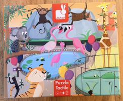 Janod- Puzzle tattile gigante