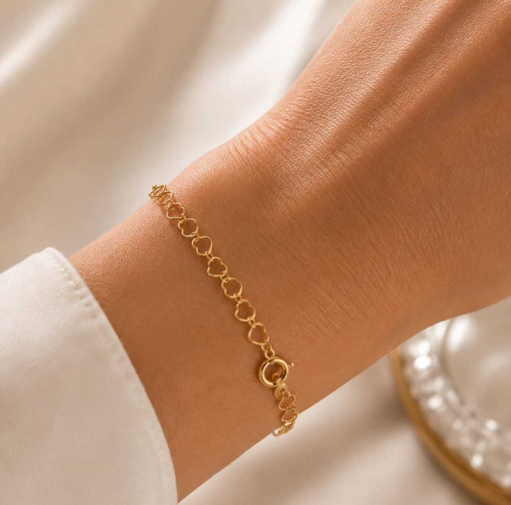 Bracciali & Braccialetti: Bezauberndes Armband Echtgold – Nuovo e nell'imballaggio originale da Hemmental venduto da BlingBling1 2
