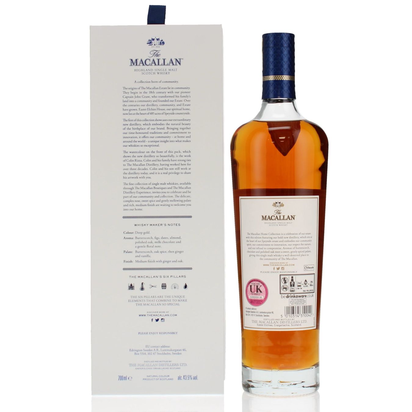 Macallan Spiritueux: Macallan Home Collection The Distillery & Prints – Neuf avec emballage d'origine à Bouveret par Exclusive_Spirits 2