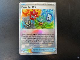 Maske des Oni 118/131 - Reverse-Holo - PRE - de