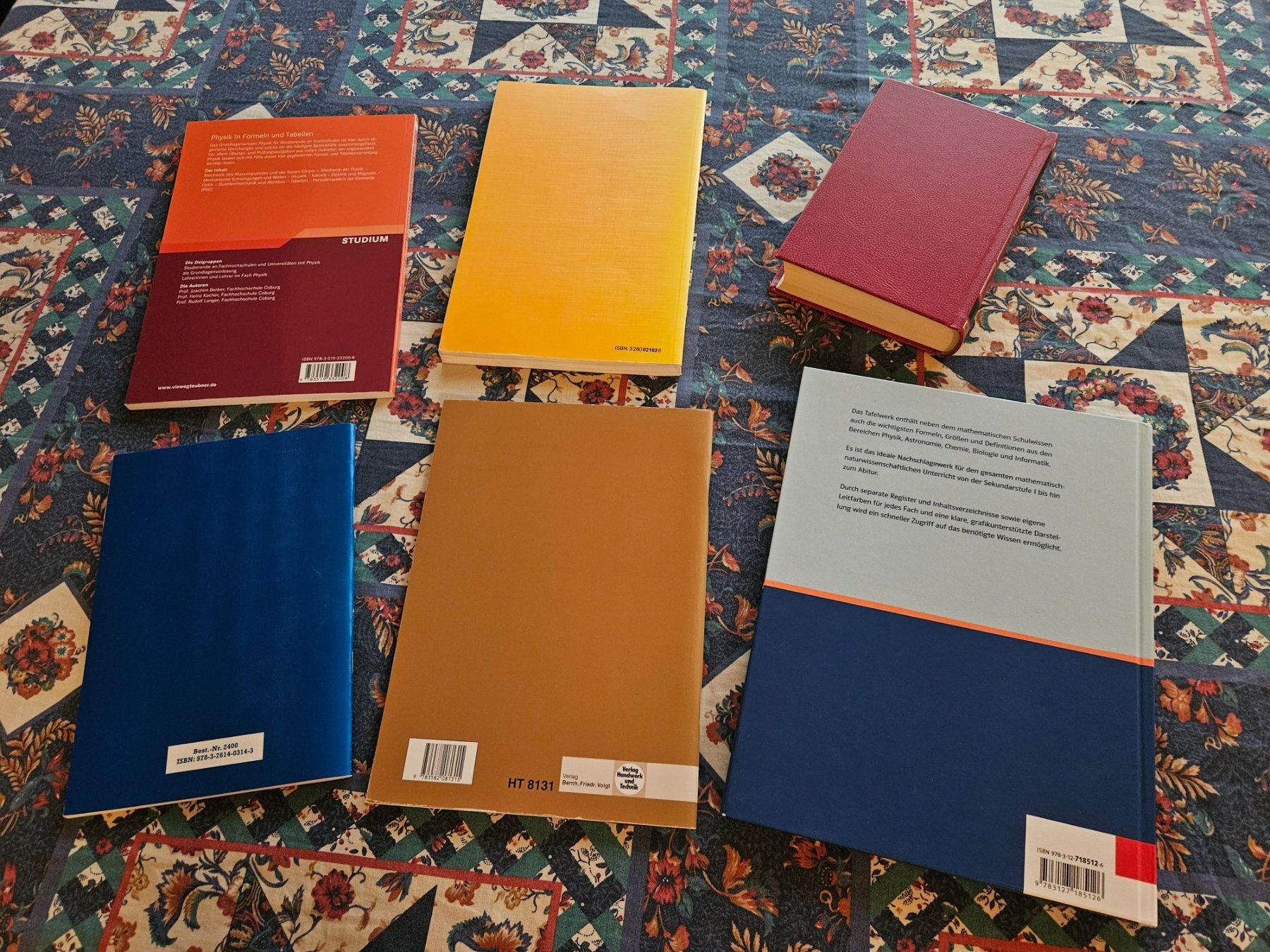 Libri: 6 Formelbücher / Tabellenbücher Physik – Usato da Schachen b. Herisau venduto da lilienstrauch 1