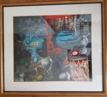 ean Calogero Ölbild signiert 50x42 cm