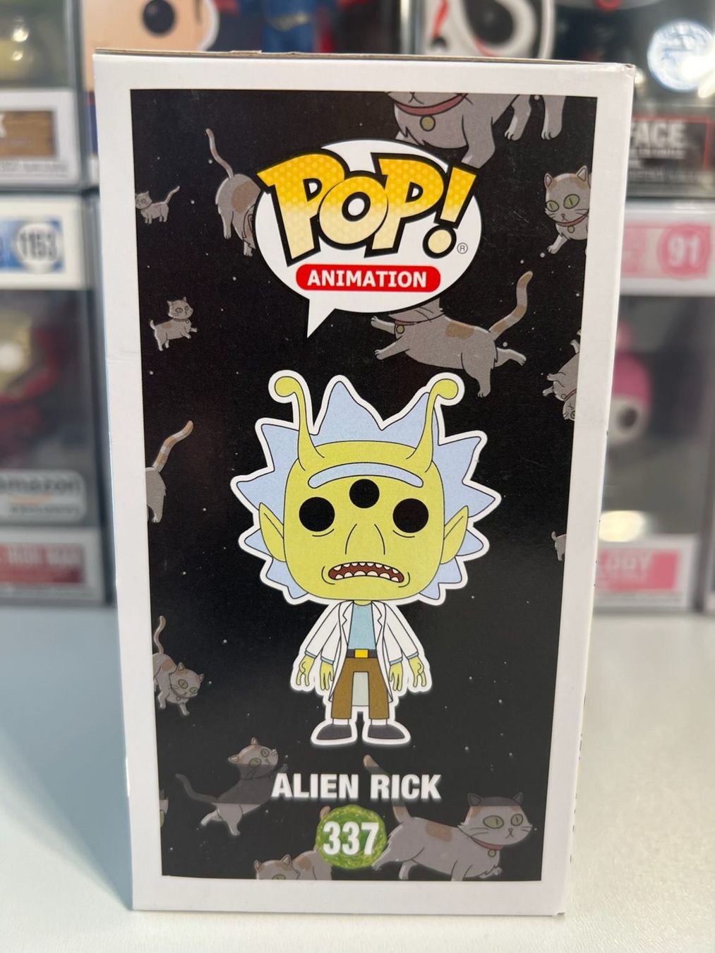 Funko Figuren: Funko POP! Animation Rick & Morty - Alien Rick Edition Limit – Neu und originalverpackt aus Le Mouret von perfectbijou 1