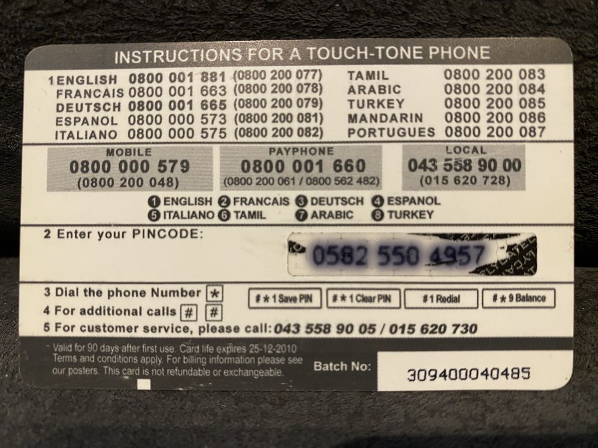 Telefon- & Taxkarten: Carte – Gebraucht aus Lausanne von babacard10 1