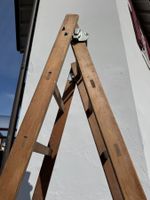 Echelle double en bois