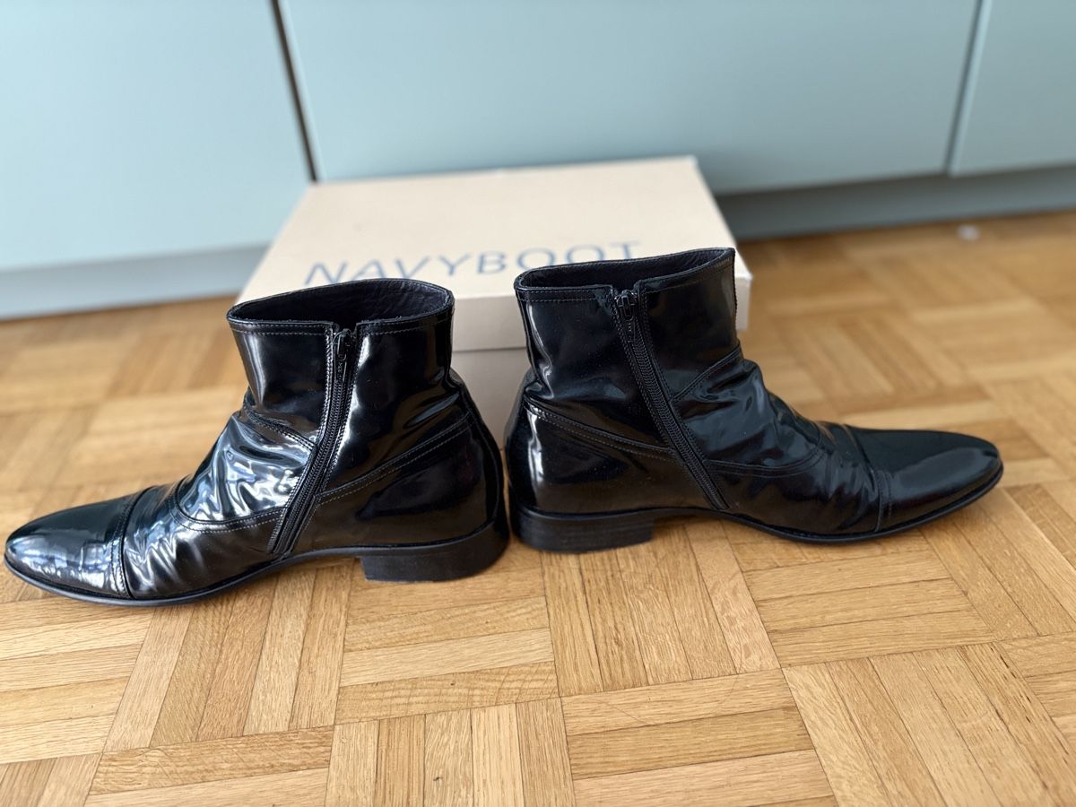 Navyboot Scarpe da uomo: Schwarze Herrenstiefel 43 von Navyboot – Nuovo (secondo la descrizione) da Basel venduto da lolushka 2