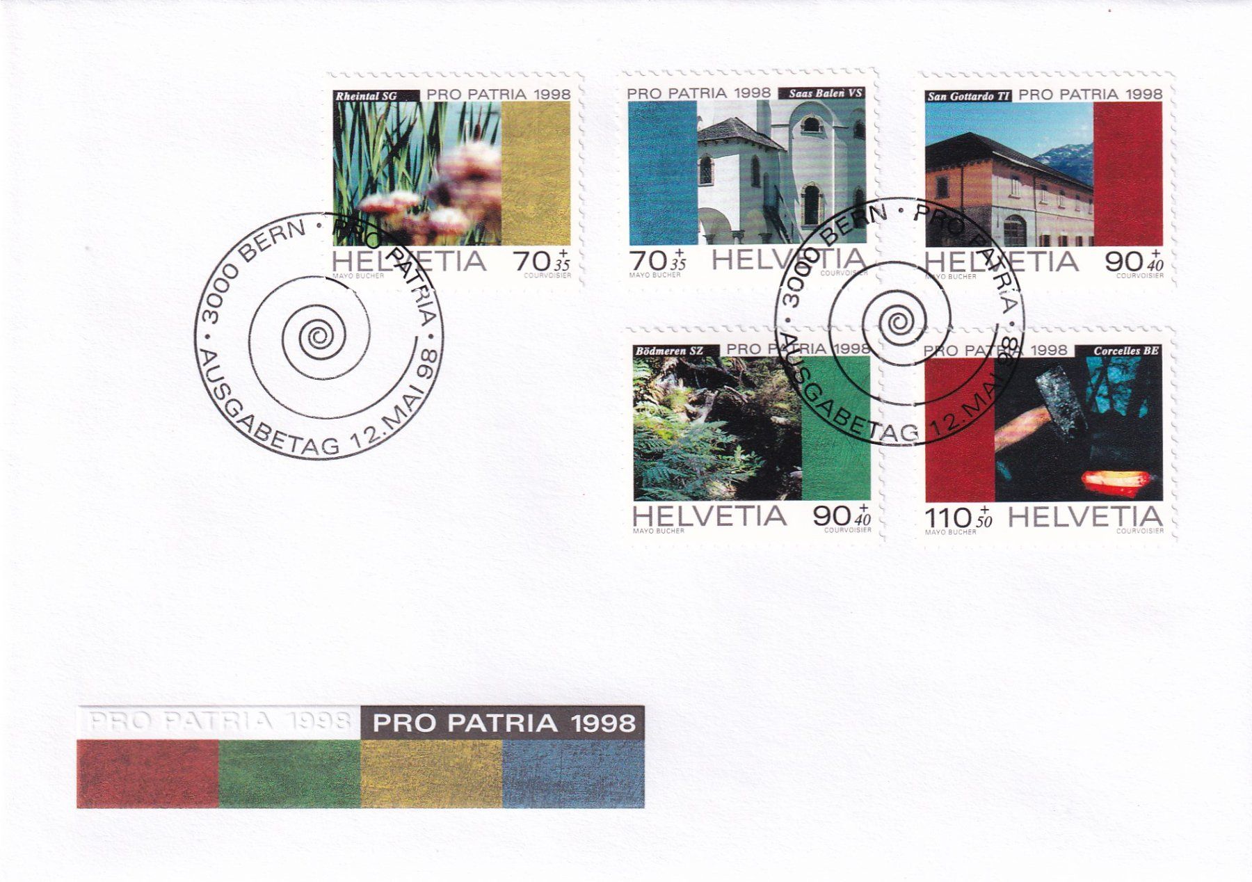 Tutti i francobolli: Lot Pro Patria FDC 1997 1998 1999 – Usato da Rossa venduto da becky05 1