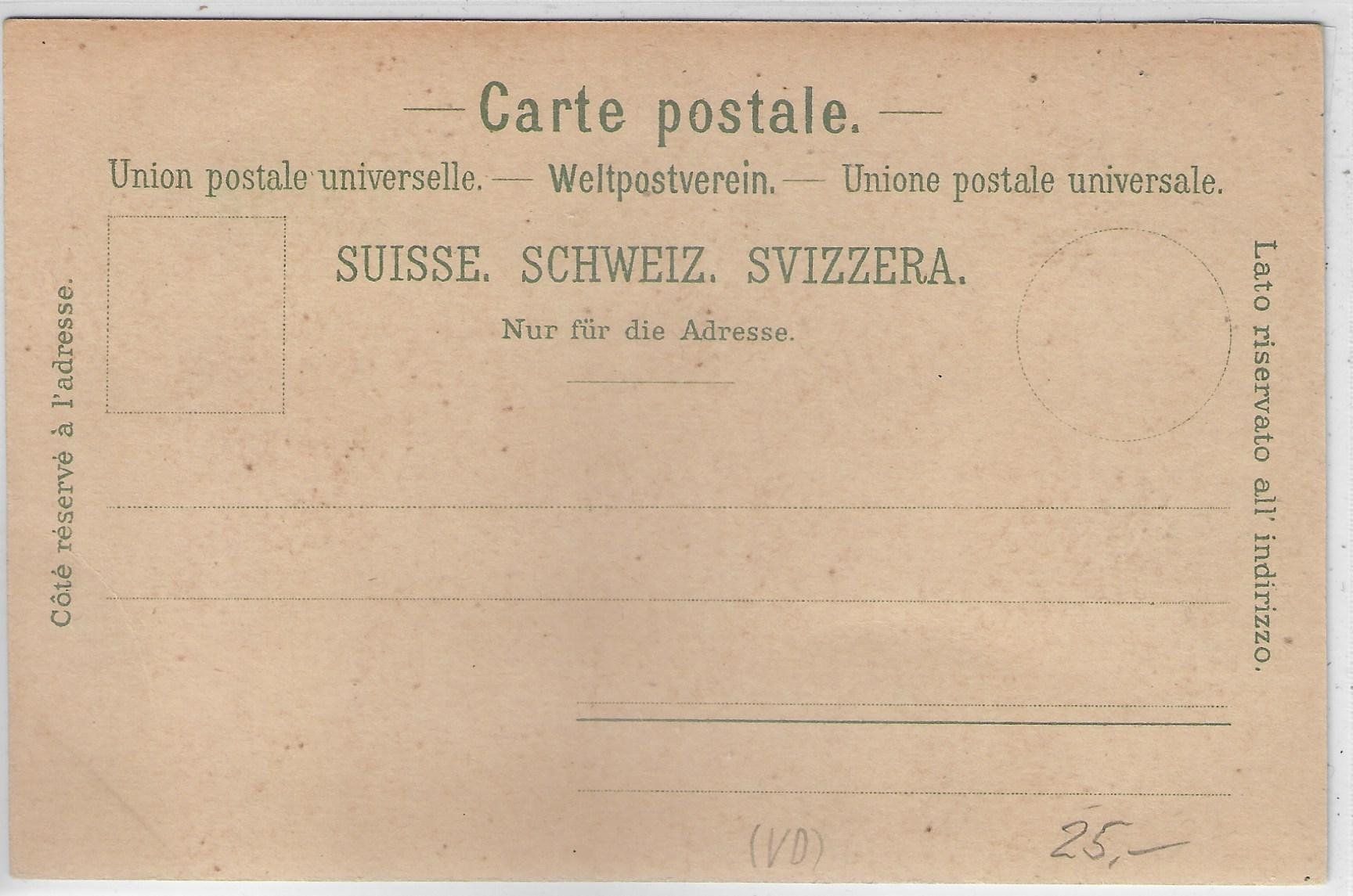Cartoline postali: Souvenir de Payerne - Litho – Usato da Ettingen venduto da Kartenplanet 1