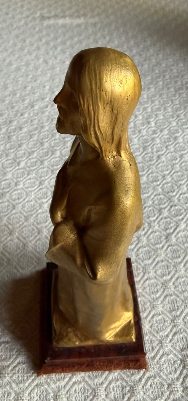 Skulpturen & Statuen: Jesus Christ, Hans Müller, Bronzestatue – Gebraucht aus Biel/Bienne von fxgindrat82 3
