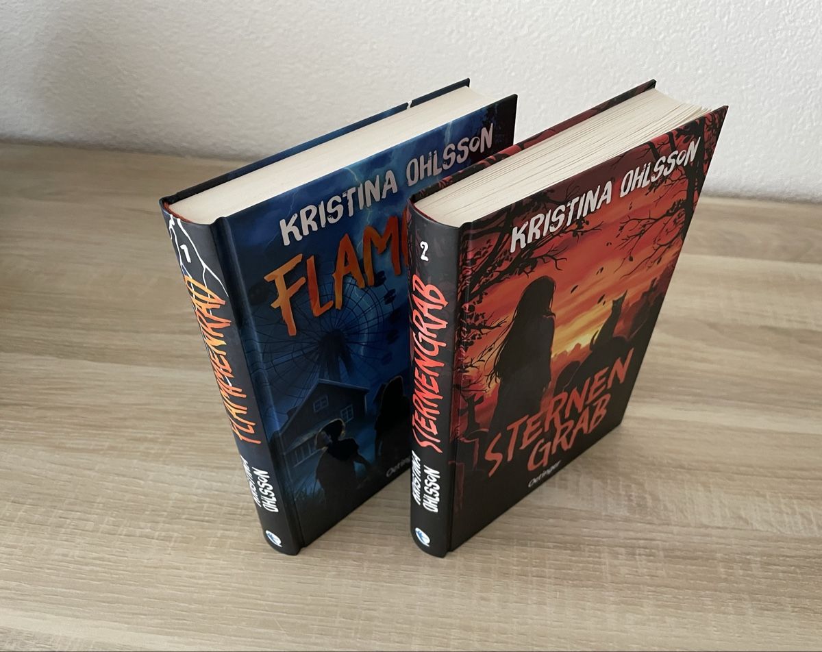 Libri: Kristina Ohlsson: Flammrad & Sternengrab - 2 Bücher! – Usato da Frauenfeld venduto da dan_ygp2 2