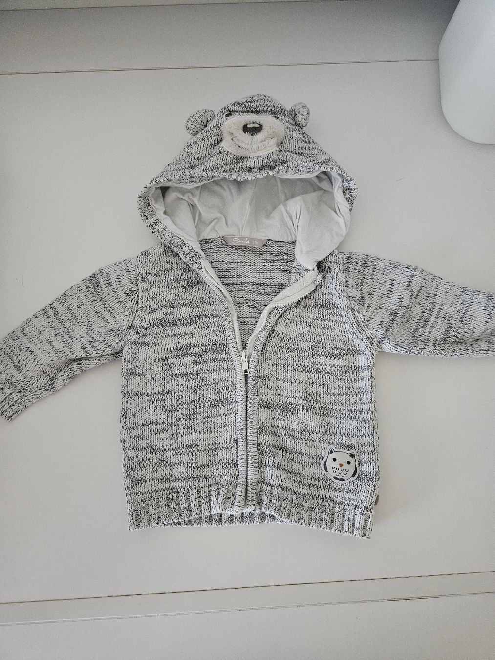 Jacken & Mäntel: Smile baby knitted jacket 68cm 3-6m  – Gebraucht aus Affoltern am Albis von Katarinushka