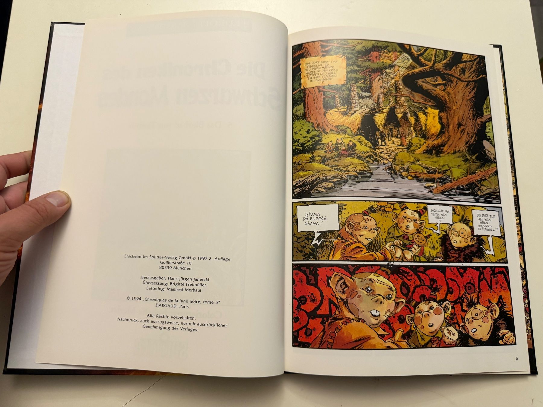 Fumetti: Die Chroniken des Schwarzen Mondes 5 – Usato da Münsingen venduto da Ganjam 3