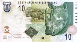Südafrikanische Rand Banknoten