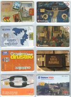 8 Telefonkarten Serbien