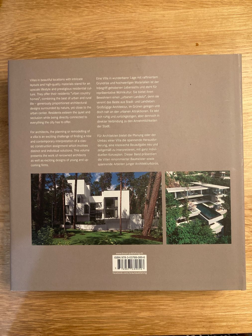 Libri: Villa Architecture + Design - Manuela Roth – Usato da Kriens venduto da aloha19 1