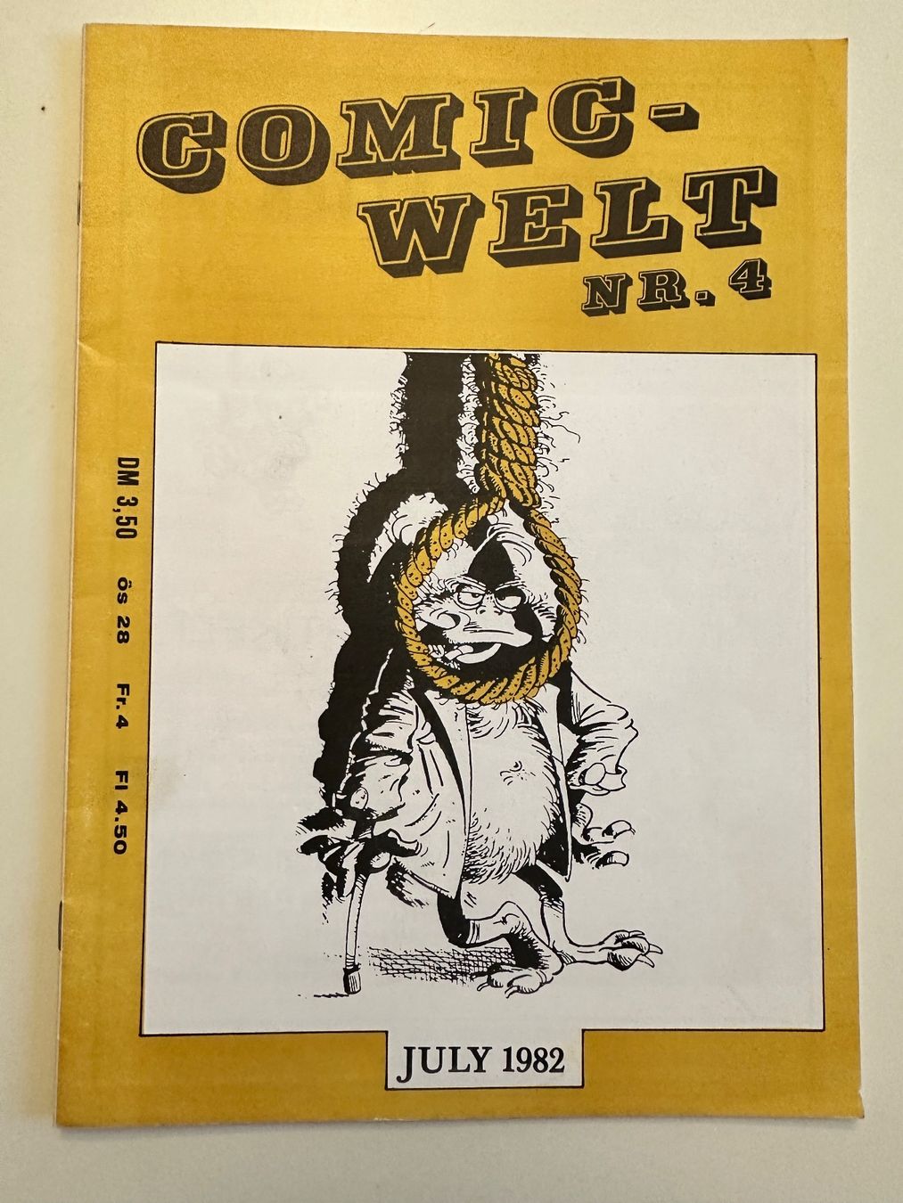 Fumetti: COMIC-WELT NR. 4 - JULI 1982 – Usato da Münsingen venduto da Ganjam