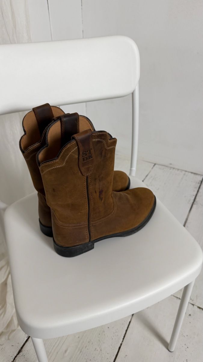 Damenschuhe: Western Boots brown leather size 39 – Gebraucht aus Knonau von Grapesvintage 9