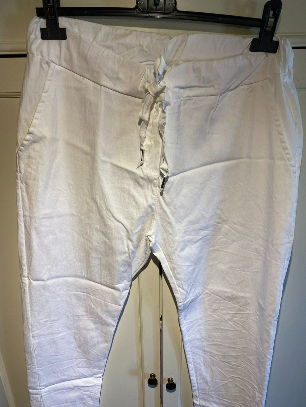 Pantaloni: LEICHTE SOMMERHOSE WEISS- STRETCH-LOCKER – Nuovo e nell'imballaggio originale da Meienried venduto da ManuelaBoutique 3