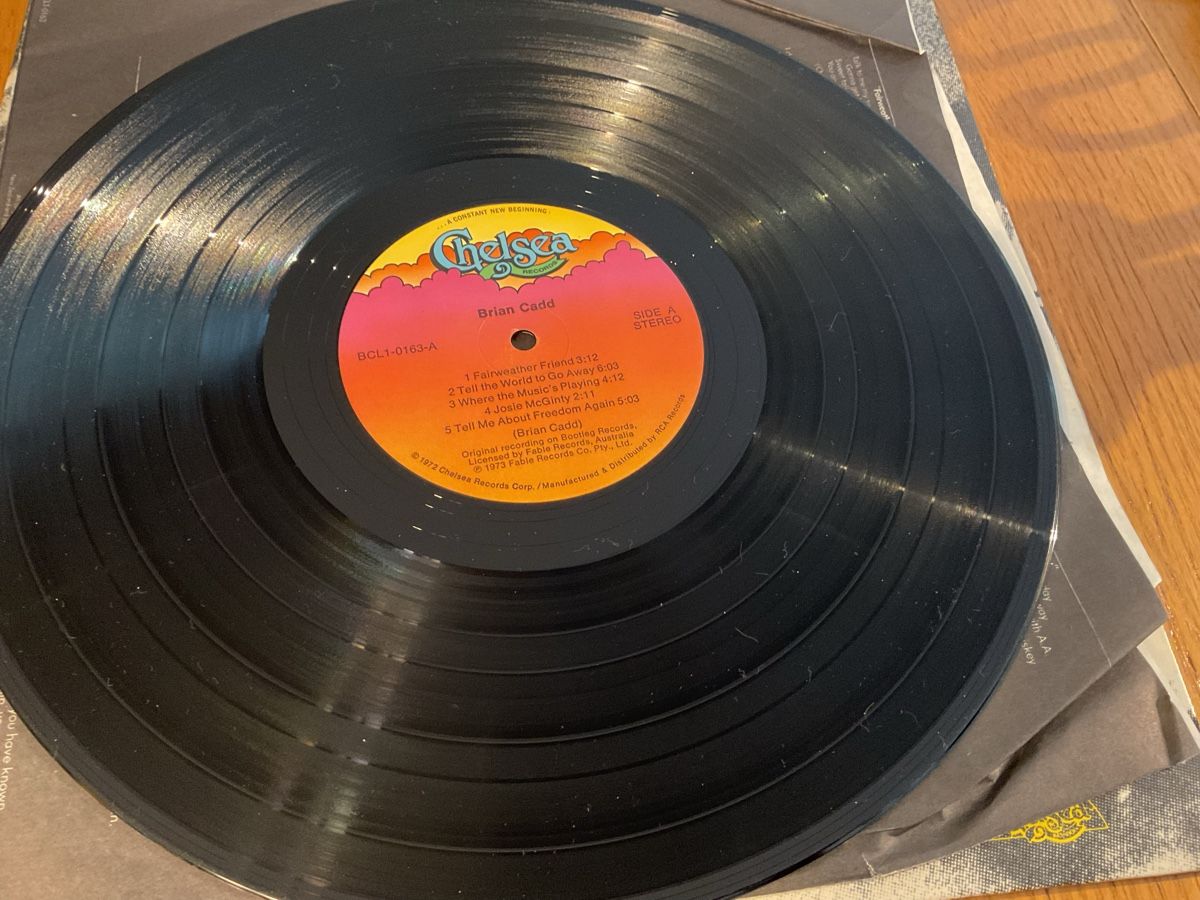 Dischi in vinile: Brian Cadd - Brian Cadd LP - 1973 - Chelsea Records – Usato da Steinach venduto da Quarkie 2