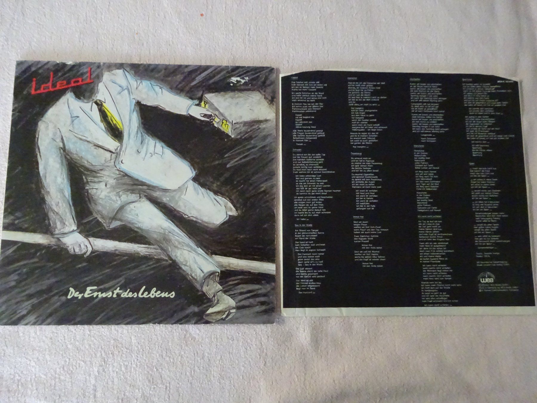 Dischi in vinile: IDEAL ** DER ERNST DES LEBENS ** NDW – Usato da Luzern venduto da xrayspex99 5