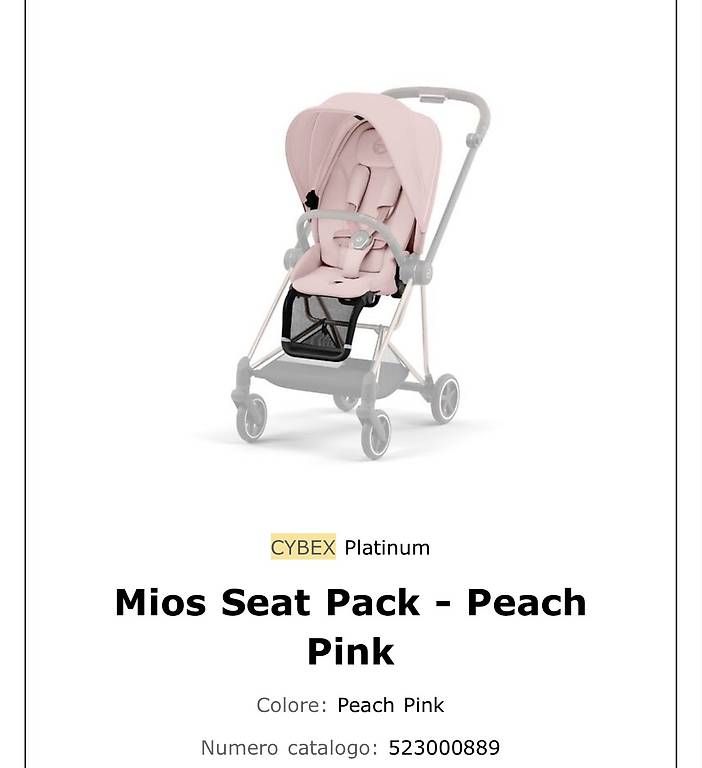 Carrozzine: Cybex Mios passeggino  – Usato da Lugano venduto da ana_z85n 1