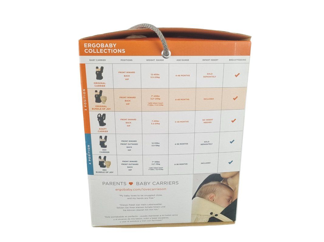 Ergo Baby Marsupi portabebè: ERGOBABY Babytrage – Nuovo (secondo la descrizione) da Wangen b. Olten venduto da Restwert_Wangen 3